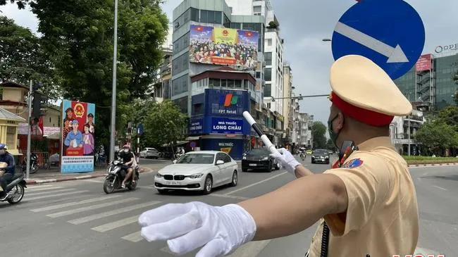Giao thông thông thoáng trong ngày hội bầu cử