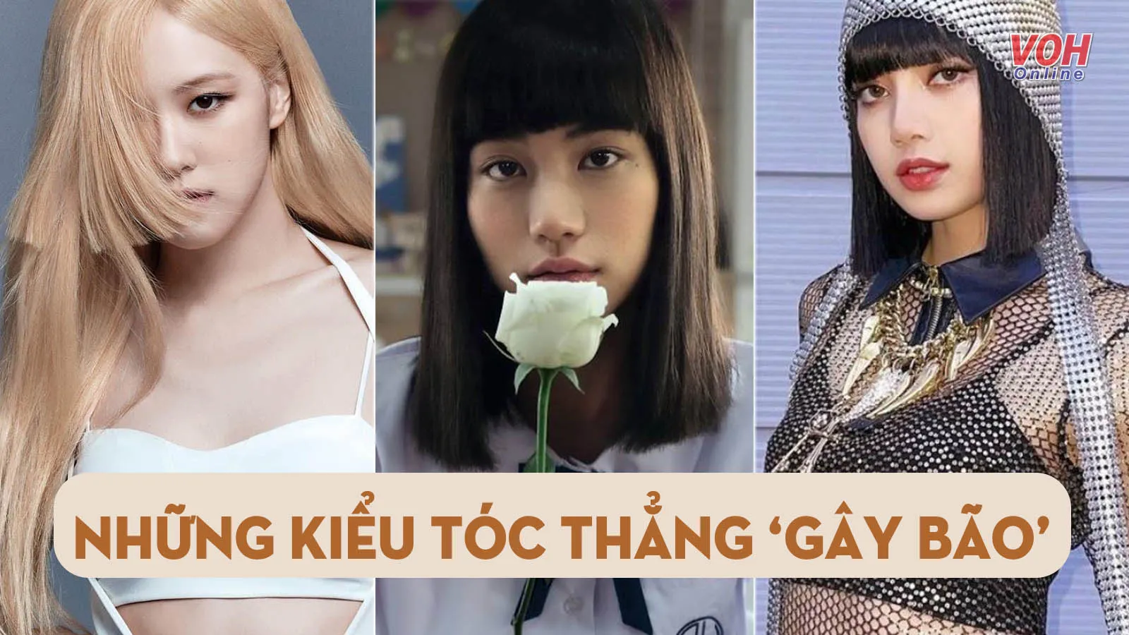 5 kiểu tóc thẳng ‘chiếm sóng’ mạng xã hội nhiều nhất trong mùa hè này