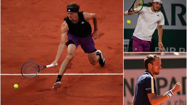 Roland Garros 2021: Zverev, Medvedev và Tsitsipas giành vé vào vòng 4