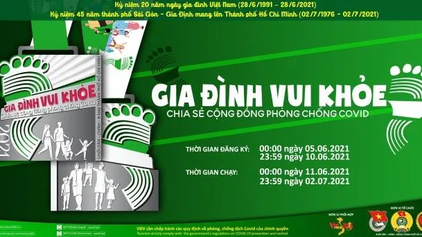 Cùng chạy bộ online đóng góp Quỹ vaccine phòng chống dịch Covid-19