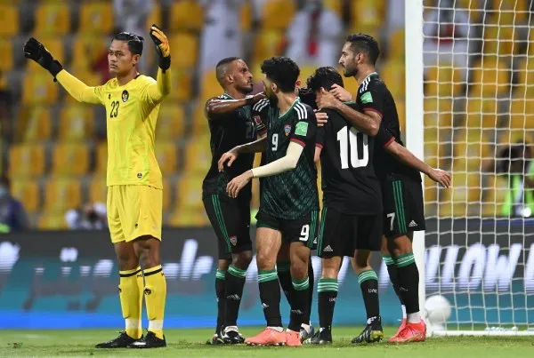 Diễn biến chính trận UAE vs Indonesia - Vòng loại World Cup 2022 khu vực châu Á