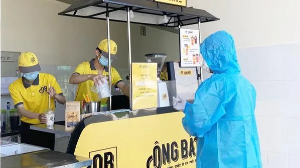Cà phê Ông Bầu tiếp thêm năng lượng cho các y bác sĩ tuyến đầu chống dịch