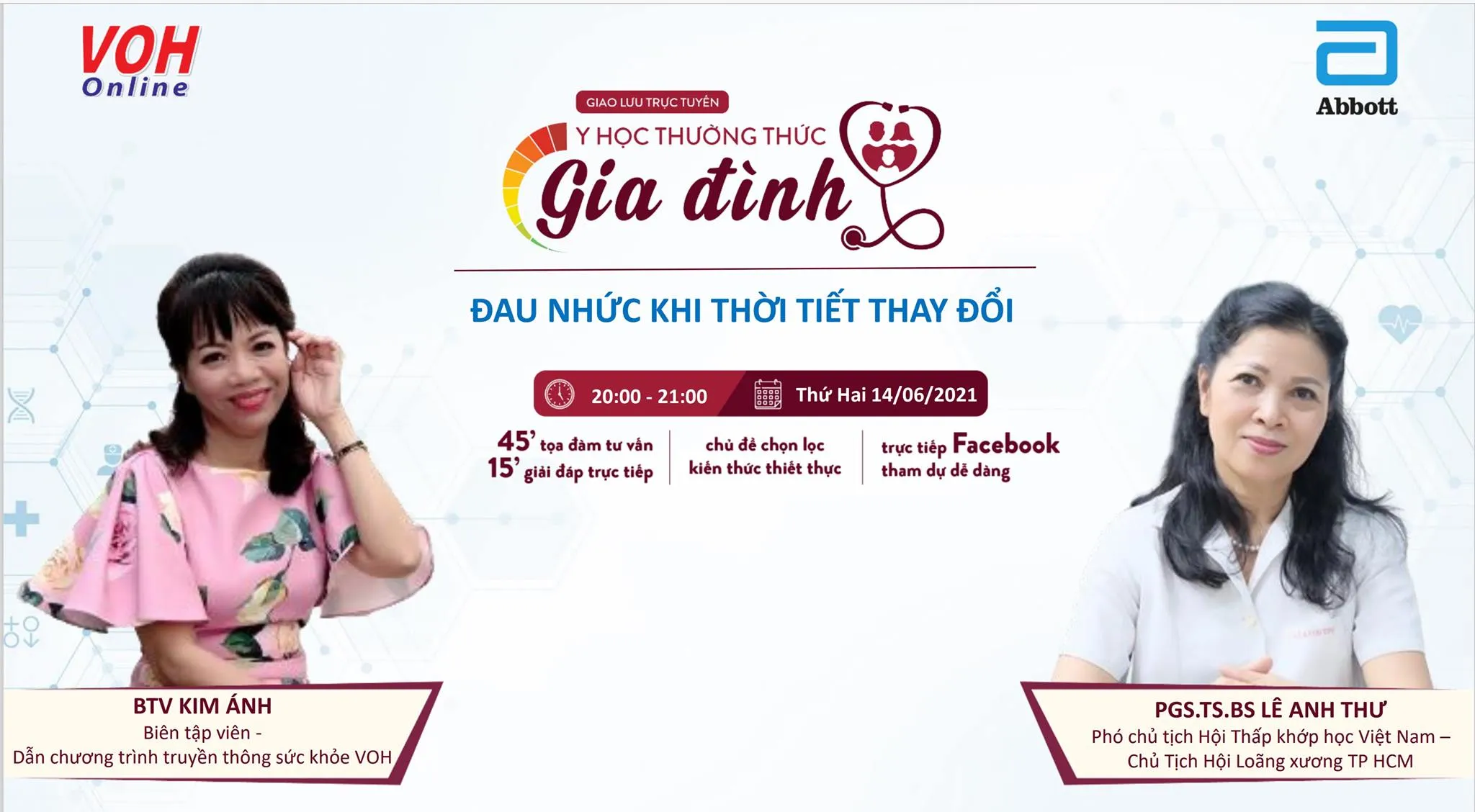 [LIVESTREAM] Đau nhức khi thời tiết thay đổi