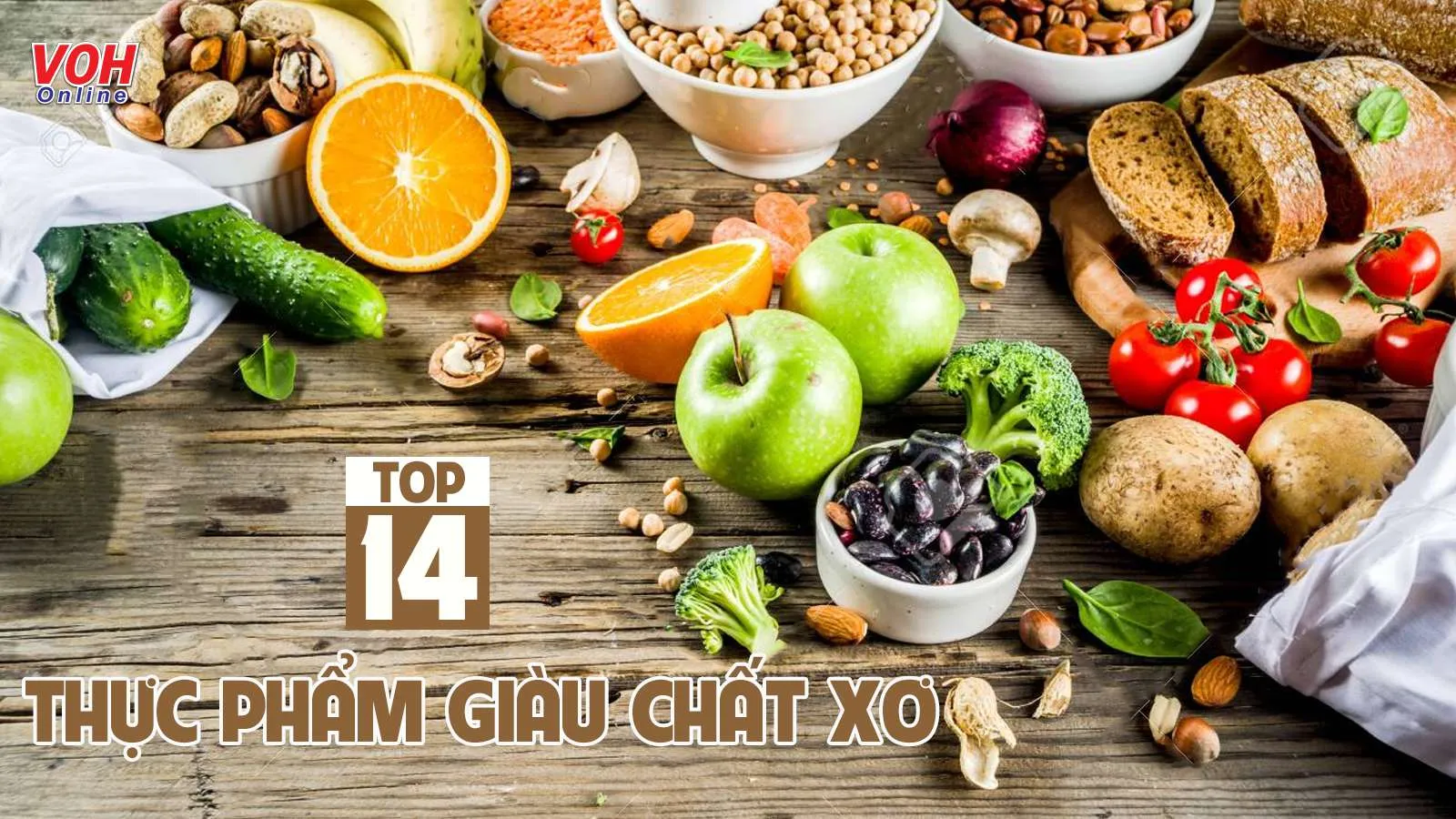 ‘Bỏ túi’ 14 loại thực phẩm giàu chất xơ tự nhiên tốt cho sức khỏe