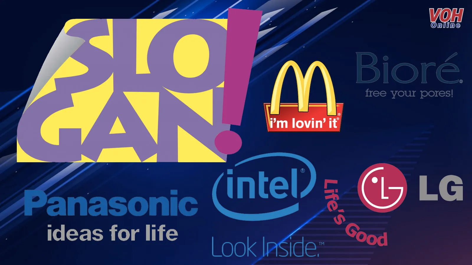 Những câu slogan hay của các thương hiệu nổi tiếng trên thế giới