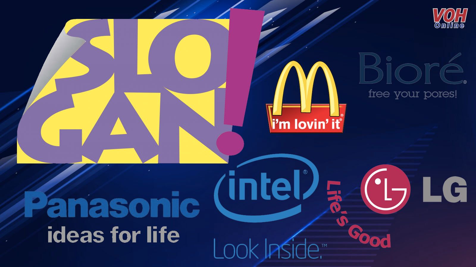 Những câu slogan hay của các thương hiệu nổi tiếng trên thế giới