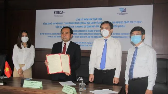 Tài trợ hơn 9 triệu USD thực hiện dự án “Tăng cường giáo dục đại học lĩnh vực nông nghiệp”