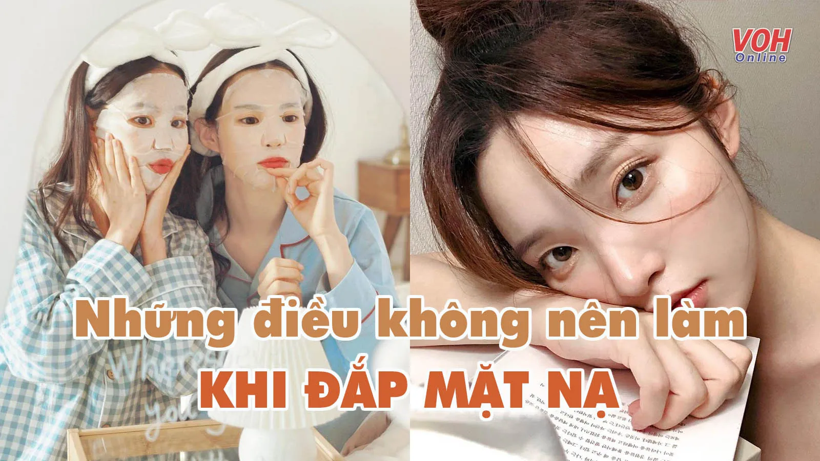 6 điều không nên làm khi đắp mặt nạ