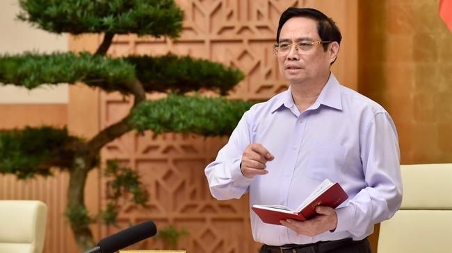 Thủ tướng Phạm Minh Chính chủ trì Hội nghị trực tuyến của Chính phủ với các địa phương