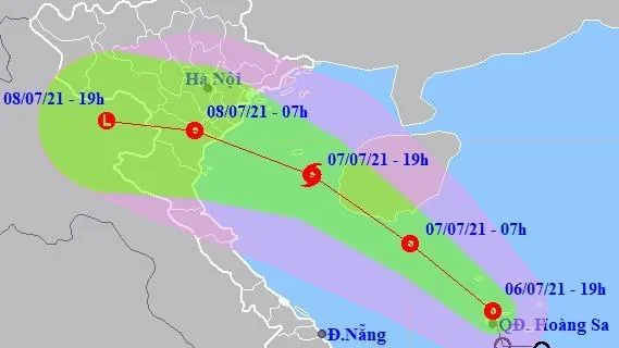 Tin áp thấp nhiệt đới tối 6/7, cảnh báo mưa lớn Bắc Bộ và Bắc Trung Bộ - các chỉ đạo ứng phó