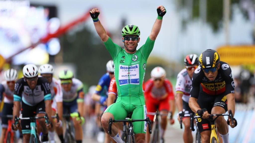 Tour de France 2021: Về nhất chặng 10, “Thần gió” Mark Cavendish lần thứ 3 thắng chặng