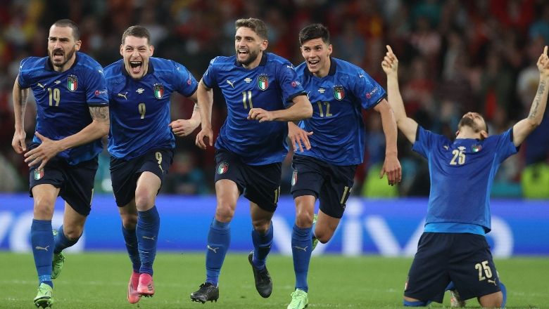 Đá bại Tây Ban Nha trên chấm luân lưu, Italia hẹn Anh tại chung kết Euro 2020