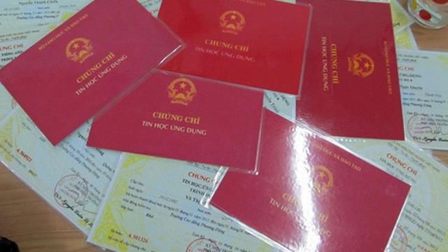 Cắt giảm văn bằng chứng chỉ, giảm áp lực để tăng hiệu quả