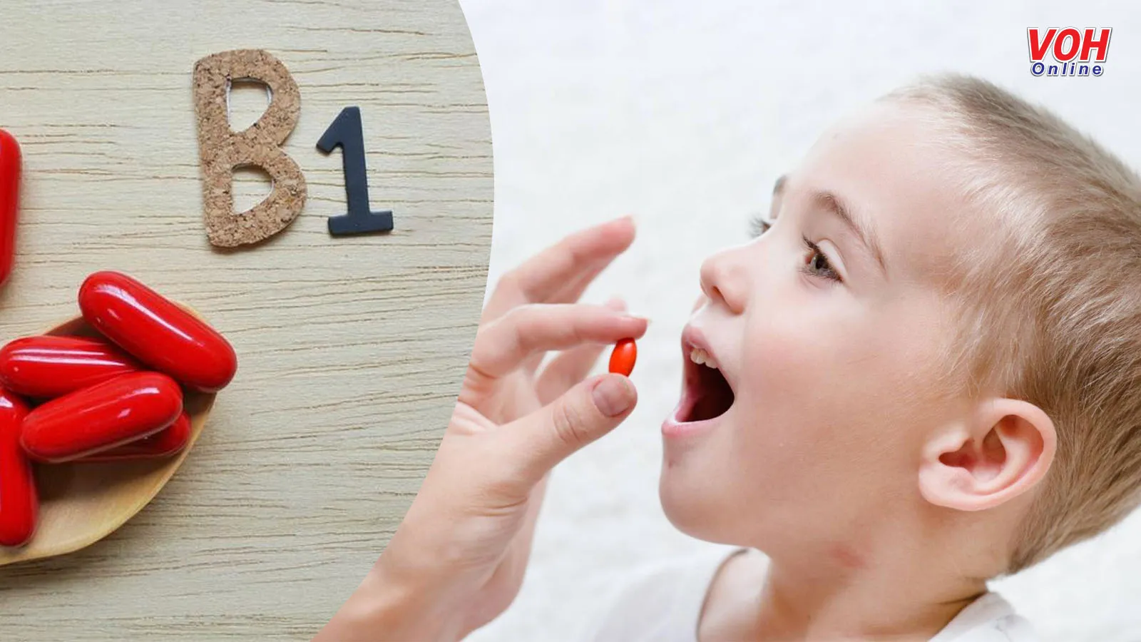 Có nên cho trẻ uống B1 không, uống như thế nào mới tốt?