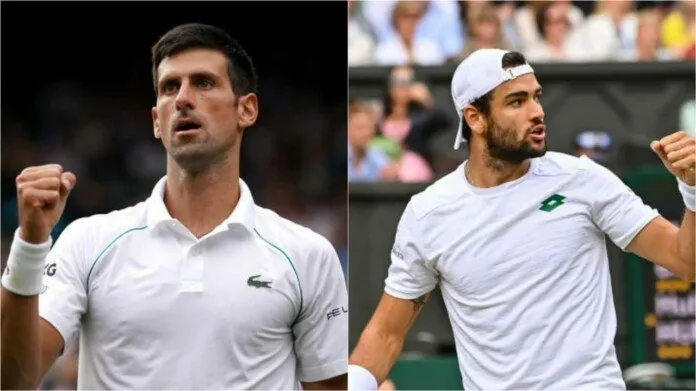 Wimbledon 2021: Novak Djokovic gặp Matteo Berrettini tại chung kết đơn nam