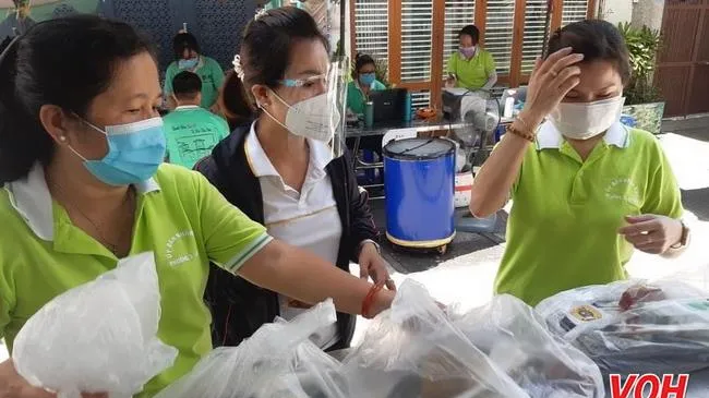 Bếp hồng khu cách ly