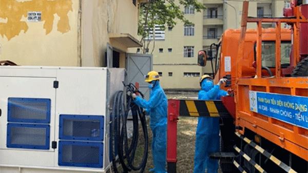 Tăng cường đảm bảo cấp điện cho các bệnh viện dã chiến mới của TPHCM