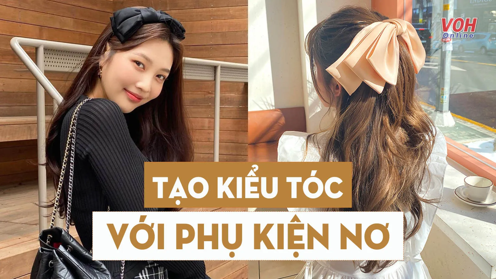 7 cách tạo kiểu tóc xinh điệu và lãng mạn với phụ kiện nơ