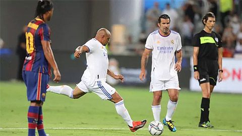 Huyền thoại Barcelona 2-3 Huyền thoại Real Madrid (Giao hữu CLB 2021)