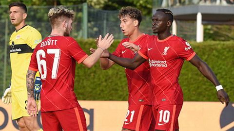 Liverpool 1-1 Stuttgart (Giao hữu CLB 2021)