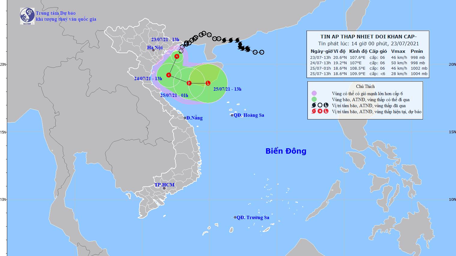 Vùng biển Vịnh Bắc Bộ, bao gồm cả huyện đảo Bạch Long Vĩ có gió mạnh