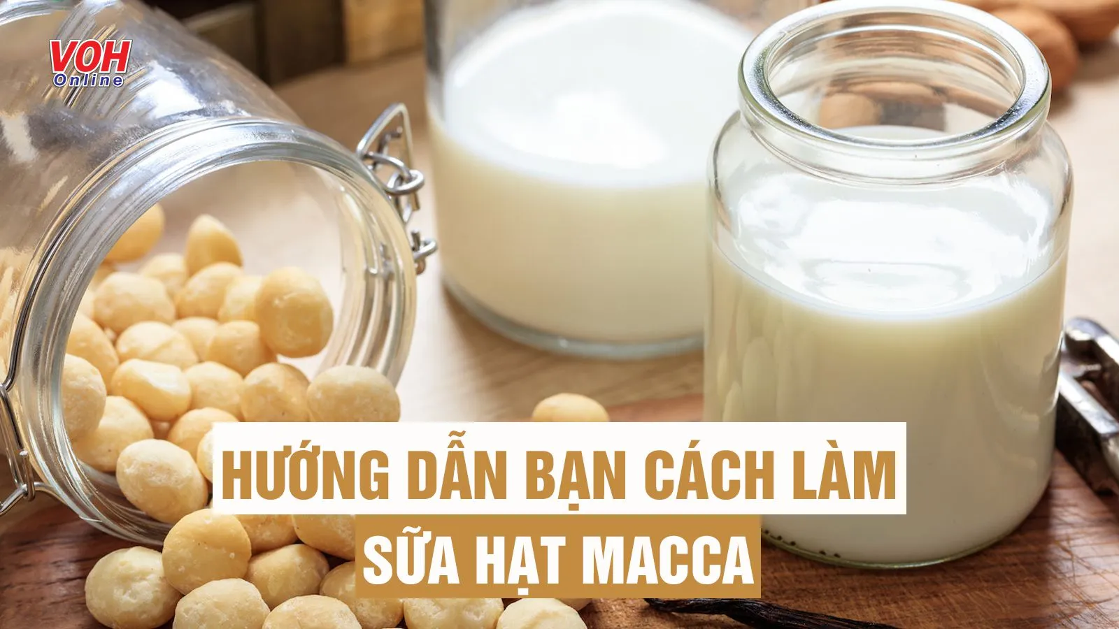 ‘Tiết lộ’ 7 công thức sữa hạt macca bổ dưỡng ai cũng có thể làm