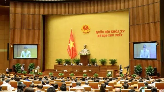 Quốc hội tiến hành các thủ tục bầu Chủ tịch nước