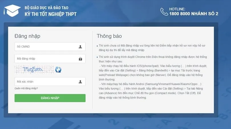 Cách tra cứu điểm thi THPT Quốc gia 2021 của 63 tỉnh thành trong cả nước