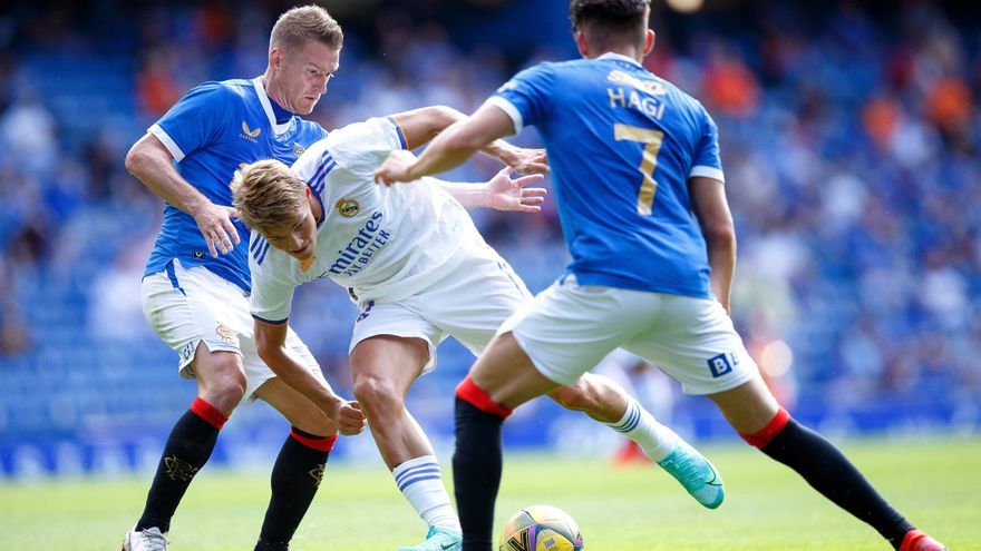 Rangers 2-1 Real Madrid (Giao hữu quốc tế 2021)