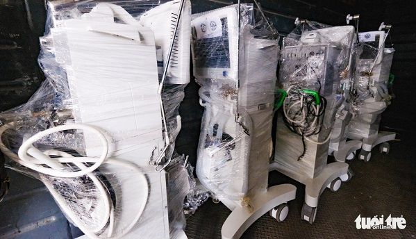 TPHCM sắp nhận hàng trăm thiết bị y tế của trung tâm hồi sức lớn nhất miền Bắc vào chống dịch