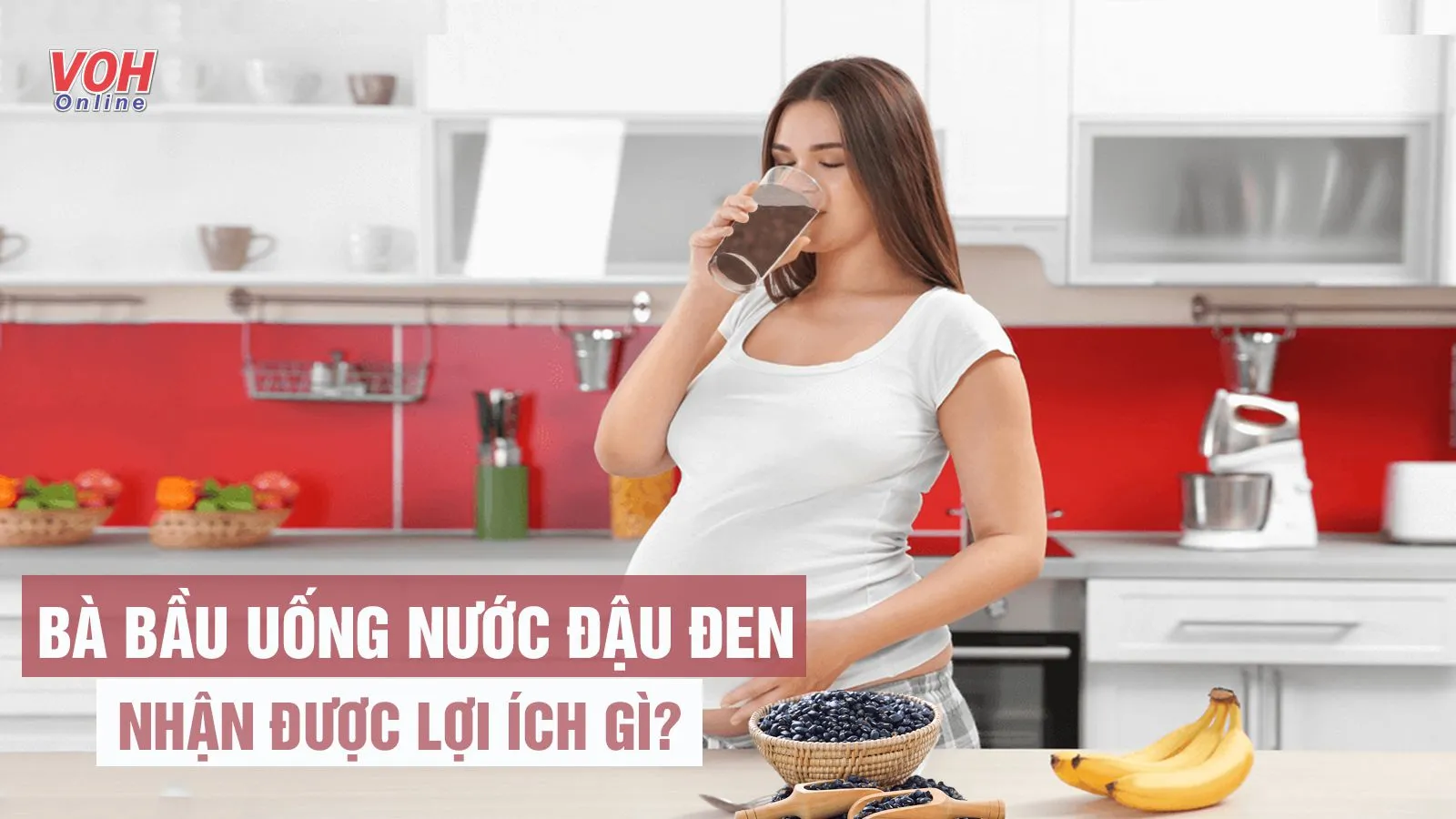 Bà bầu uống nước đậu đen: nên uống bao nhiêu và khi nào?