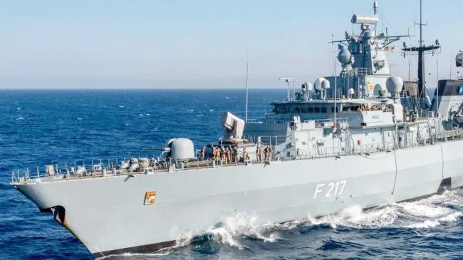 Đức lần đầu tiên cử tàu chiến tới khu vực Thái Bình Dương