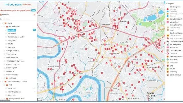 Tiếp tục chuyển giao giải pháp GIS phòng chống dịch bệnh Covid-19