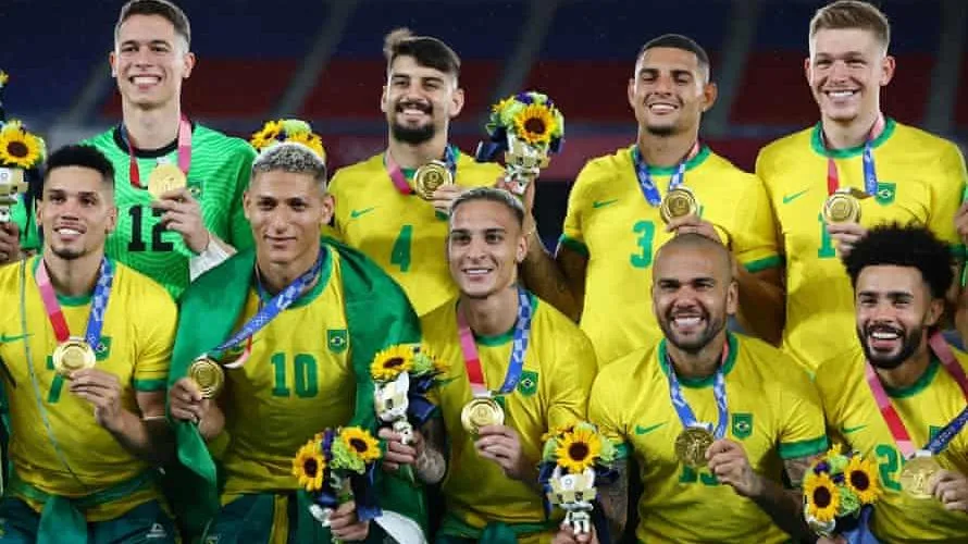 Brazil bảo vệ thành công HCV môn bóng đá nam Olympic