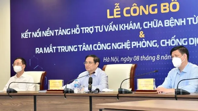 Ra mắt Trung tâm công nghệ phòng, chống dịch COVID-19 Quốc gia