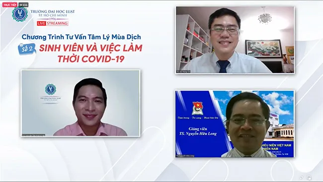 Trường Đại học Luật TPHCM và chương trình Sinh viên và việc làm thời Covid-19