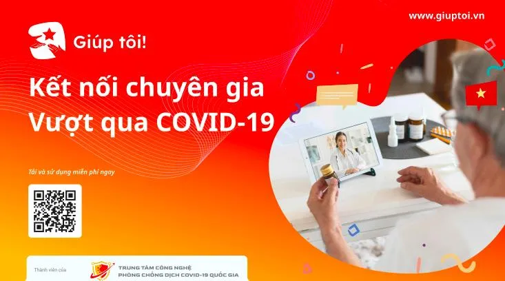 Kết nối chuyên gia cùng vượt qua Covid-19 với ứng dụng Giúp Tôi