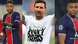 Reims vs PSG: Messi, Mbappe, Neymar lần đầu cùng ra sân