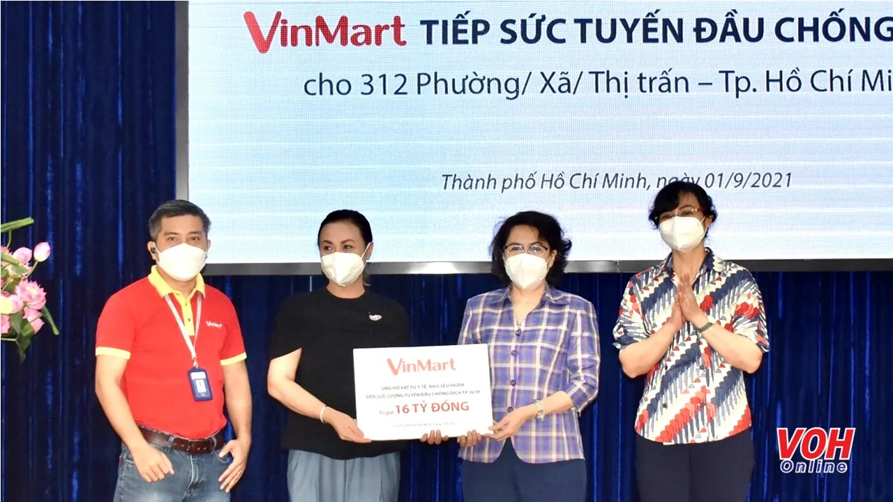 TPHCM: Thêm hơn 16 tỷ đồng ủng hộ Quỹ phòng, chống dịch Covid-19