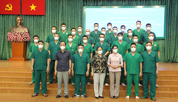 Bình Chánh tổ chức Chương trình chia tay đoàn công tác của Sở Y tế Bắc Ninh
