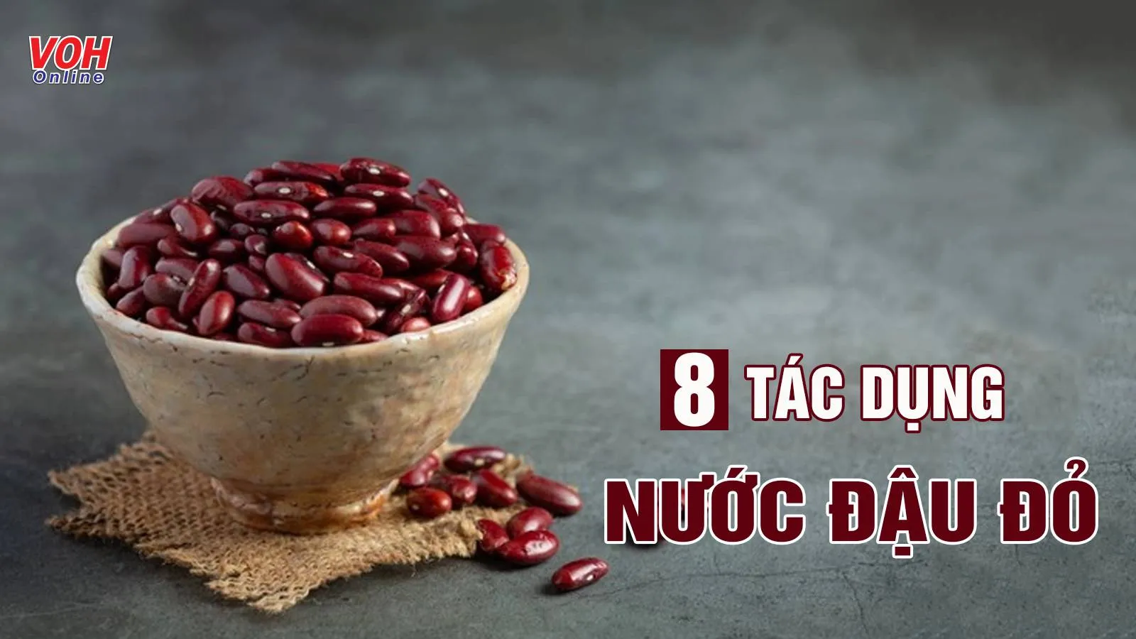 Uống nước đậu đỏ có tác dụng gì mà xưa nay đều nổi tiếng?