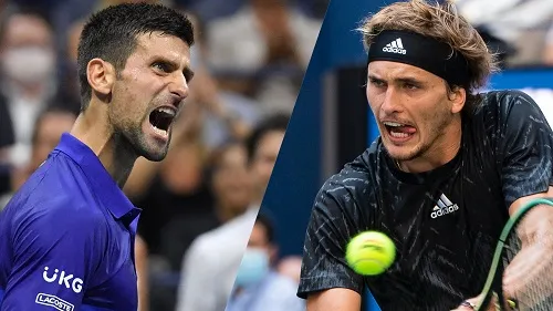Xem trực tiếp Djokovic vs Zverev - Bán kết US Open 2021