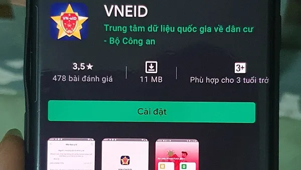 Cách tải ứng dụng VNEID - khai báo y tế và di chuyển nội địa