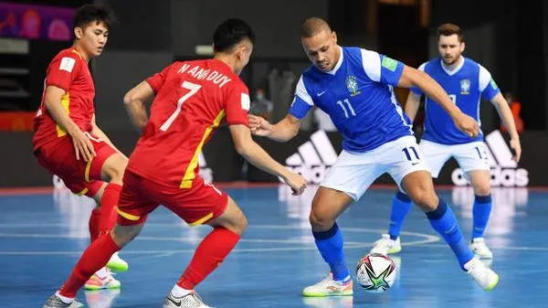 VCK Futsal World Cup 2021: Chênh lệch đẳng cấp, Việt Nam thua đậm Brazil