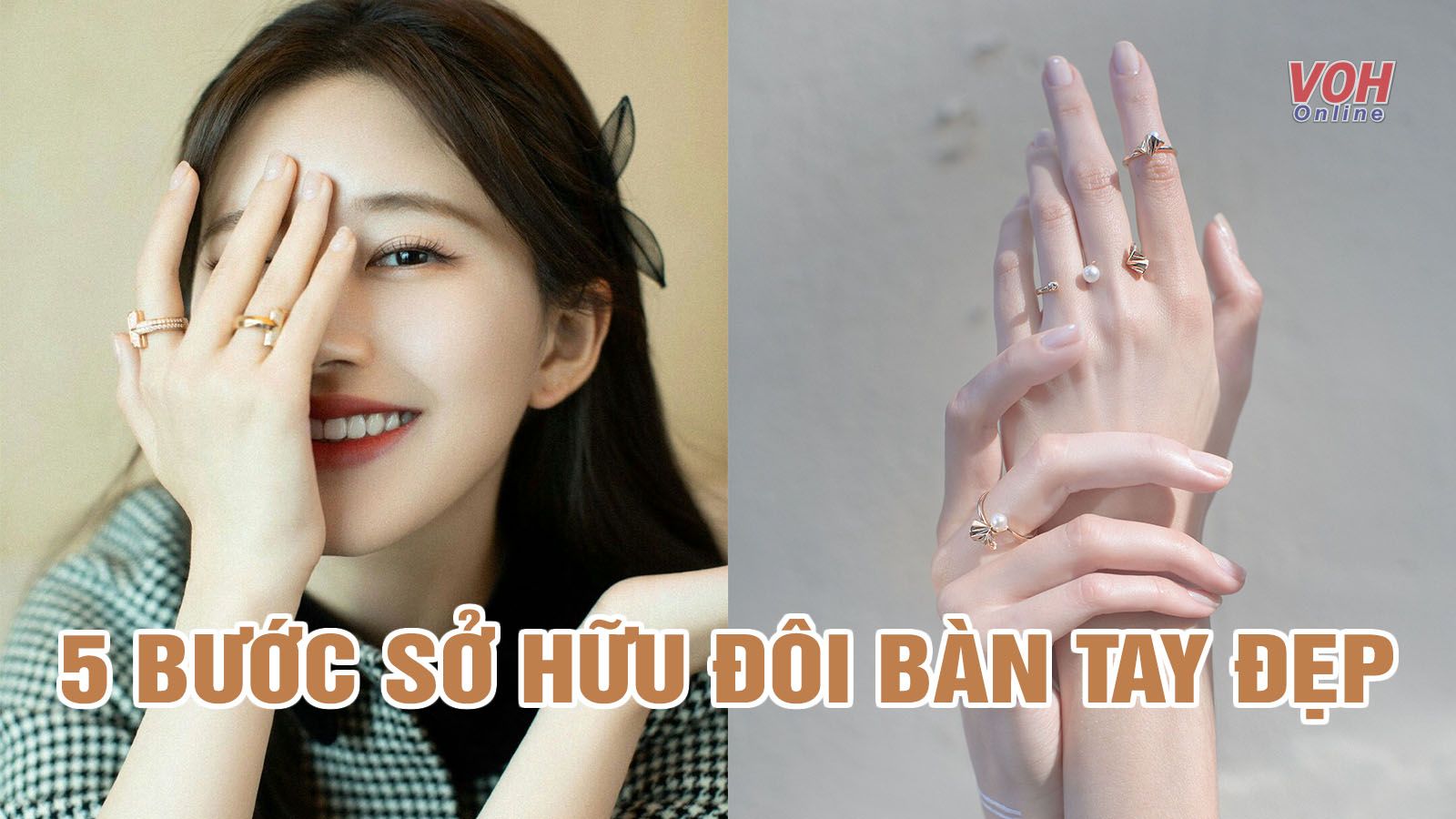 5 việc cần làm để sở hữu đôi bàn tay đẹp