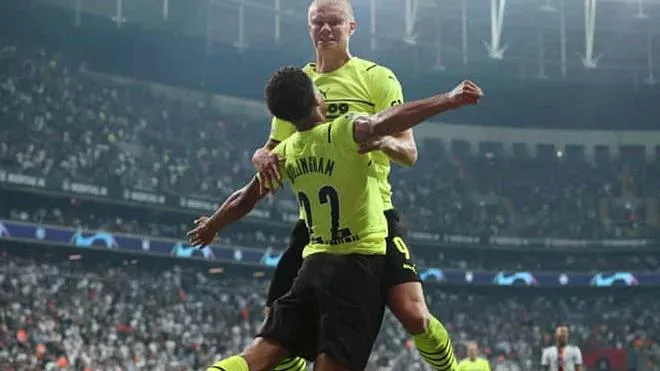 Diễn biến chính trận Besiktas 1-2 Dortmund - Cup C1 2021/22