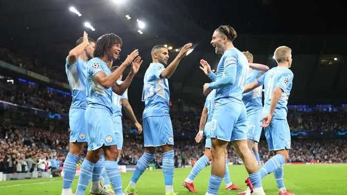 Diễn biến chính trận Manchester City 6-3 RB Leipzig - Cup C1 2021/22