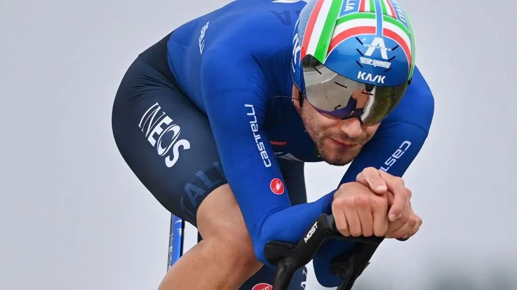 Giải vô địch xe đạp thế giới 2021: Filippo Ganna bảo vệ thành công HCV cá nhân tính giờ