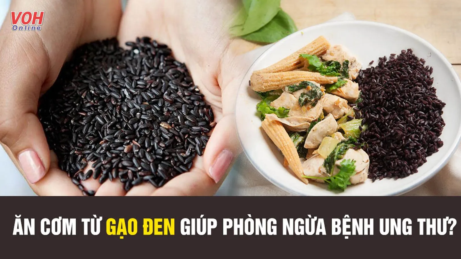 Ăn gạo đen có tác dụng gì mà nổi danh ‘gạo của hoàng đế?