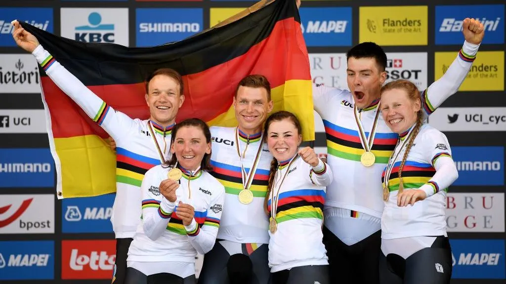 Giải vô địch xe đạp thế giới 2021: ĐT xe đạp Đức giành HCV đồng đội tính giờ